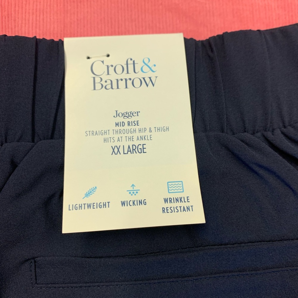 Croft & Barrow plus size pull on mid rise jogger - Picture 8 of 8